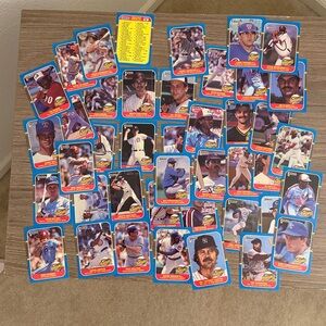 ‘87 Donruss Highlights Baseball Cards Set